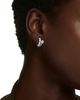 Swarovski Swarovski Matrix Crystal Bypass Hoop Earrings - 2