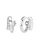 Swarovski Swarovski Matrix Crystal Bypass Hoop Earrings - 6