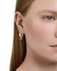 Swarovski Swarovski Mesmera Crystal Bypass Hoop Earrings - 2