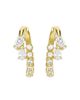Swarovski Swarovski Mesmera Crystal Bypass Hoop Earrings - 4