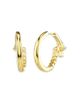 Swarovski Swarovski Mesmera Crystal Bypass Hoop Earrings - 6
