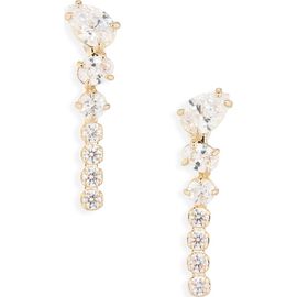 Swarovski Swarovski Mesmera Mixed Cut Cubic Zirconia Drop Earrings