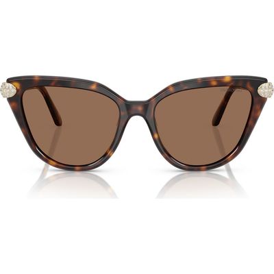 Swarovski Swarovski SK6039F 56mm Cat Eye Sunglasses