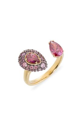 Swarovski Swarovski Sublima Cubic Zirconia Open Cocktail Ring