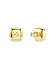 Swarovski Swarovski Una Crystal Cushion Halo Stud Earrings - 5