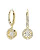 Swarovski Swarovski Una Crystal Orbital Charm Hoop Earrings - 1