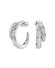 Swarovski Swarovski Vienna Stone Double Row Hoop Earrings - 1