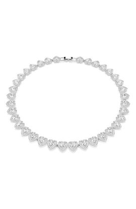 Swarovski Swarovski x Ariana Grande Angelic Crystal Heart Halo Collar Necklace