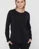 Sweat & Milk Sweat & Milk Harper Cross Back Long Sleeve Nursing Top - 1