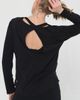 Sweat & Milk Sweat & Milk Harper Cross Back Long Sleeve Nursing Top - 4