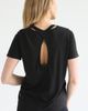 Sweat & Milk Sweat & Milk Harper Cross Back Short Sleeve Nursing Tee - 2