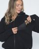 Sweat & Milk Sweat & Milk Isabella Organic Nursing and Pregnancy Full Zip Hoodie - 2