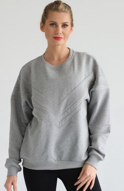 Sweat & Milk Sweat & Milk Isabella Oversized Nursing and Pregnancy Sweatshirt