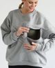 Sweat & Milk Sweat & Milk Isabella Oversized Nursing and Pregnancy Sweatshirt - 2
