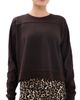 Sweaty Betty Sweaty Betty After Class Crop Sweatshirt Espresso Brown - 1