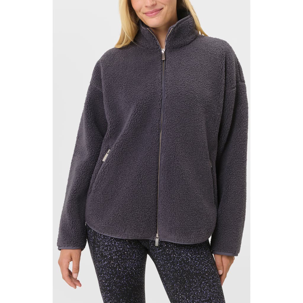 Sweaty Betty Sweaty Betty New Plush Fleece Zip Jacket