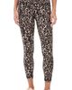Sweaty Betty Sweaty Betty Power Piping Workout 7/8 Leggings Brown Ink Leopard Print - 1