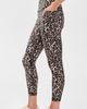 Sweaty Betty Sweaty Betty Power Piping Workout 7/8 Leggings Brown Ink Leopard Print - 4