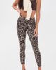 Sweaty Betty Sweaty Betty Power Piping Workout 7/8 Leggings Brown Ink Leopard Print - 5