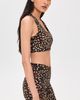 Sweaty Betty Sweaty Betty Power Racer Bra Brown Offbeat Animal Print - 4