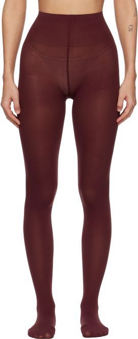 Swedish Stockings Swedish Stockings Burgundy Olivia Premium Tights