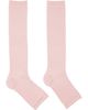 Swedish Stockings Swedish Stockings SSENSE Exclusive Pink Long Sandal Socks - 1