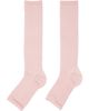 Swedish Stockings Swedish Stockings SSENSE Exclusive Pink Long Sandal Socks - 2