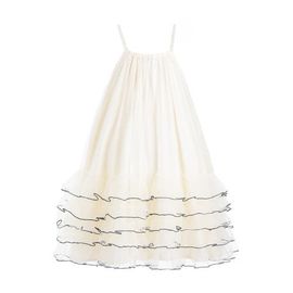 Sweet Cactus Sweet Cactus Cascade Trim Tiered Dress