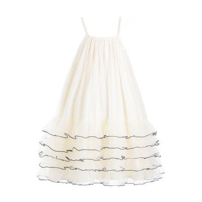 Sweet Cactus Sweet Cactus Cascade Trim Tiered Dress