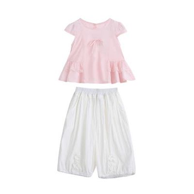 Sweet Cactus Sweet Cactus Lace Bow Pant Set