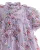 Sweet Cactus Sweet Cactus Lavender Garden Ruffle Occasion Dress - 4