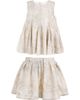 Sweet Cactus Sweet Cactus Marble Pleated Two-Piece Set - 1