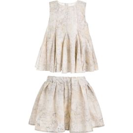 Sweet Cactus Sweet Cactus Marble Pleated Two-Piece Set