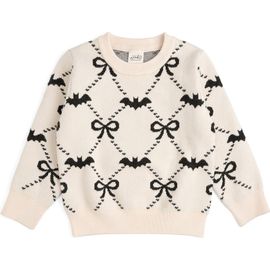 Sweet Wink Sweet Wink Bat Trellis Halloween Sweater