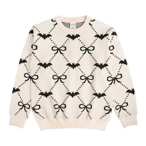 Sweet Wink Sweet Wink Bat Trellis Halloween Women's Sweater
