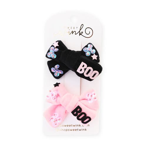 Sweet Wink Sweet Wink Boo Bows Halloween Clip Set