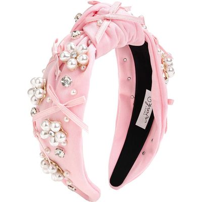 Sweet Wink Sweet Wink Bow & Bloom Gemstone Headband (little Kid & Big Kid)