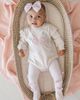 Sweet Wink Sweet Wink Bow & Bloom Tulle Bow Baby Headband (baby) - 4