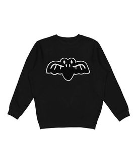 Sweet Wink Sweet Wink Boys' Bat Patch Halloween Sweatshirt