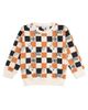 Sweet Wink Sweet Wink Boys' Boo Checkered Halloween Sweatshirt - 1