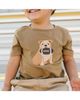 Sweet Wink Sweet Wink Boys' Bulldog Football Patch Short Sleeve T-Shirt - 3