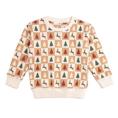 Sweet Wink Sweet Wink Boys' Cabin Christmas Sweatshirt