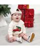 Sweet Wink Sweet Wink Boys' Christmas Truck Patch Long Sleeve Romper - 2