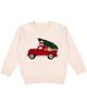 Sweet Wink Sweet Wink Boy's Christmas Truck Patch Sweatshirt - 1