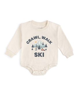 Sweet Wink Sweet Wink Boys' Crawl, Walk, Ski Long Sleeve Romper
