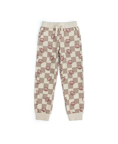 Sweet Wink Sweet Wink Boys' Football Checkered Jogger