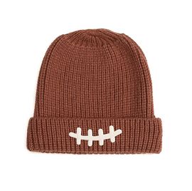 Sweet Wink Sweet Wink Boys' Football Lace Patch Beanie