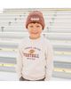 Sweet Wink Sweet Wink Boys' Football Lace Patch Beanie - 2