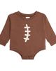 Sweet Wink Sweet Wink Boys' Football Lace Patch Long Sleeve Romper - 1