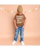 Sweet Wink Sweet Wink Boys' Football Turkey Nap Repeat Thanksgiving Short Sleeve T-Shirt - 2